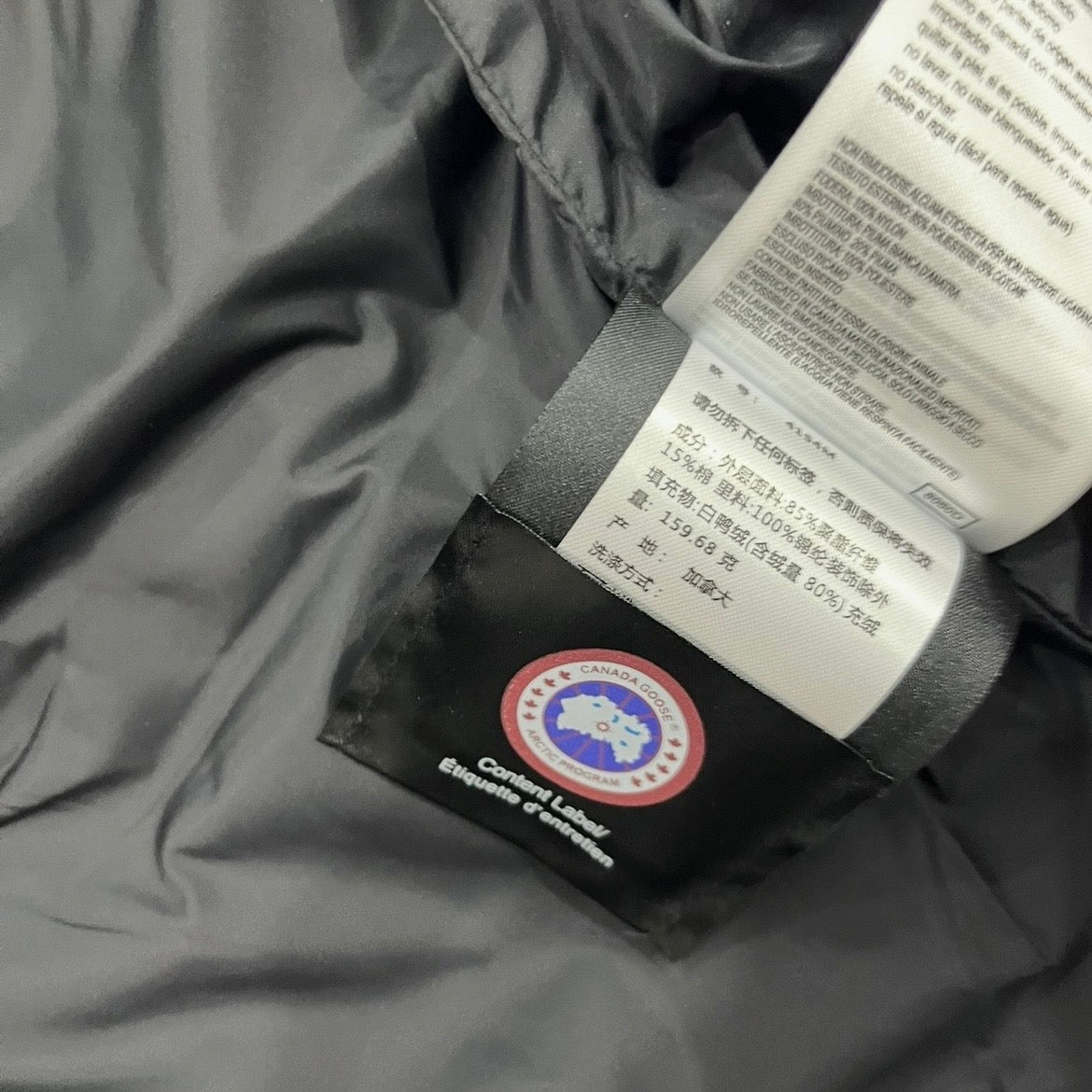 CG gilet BLACK