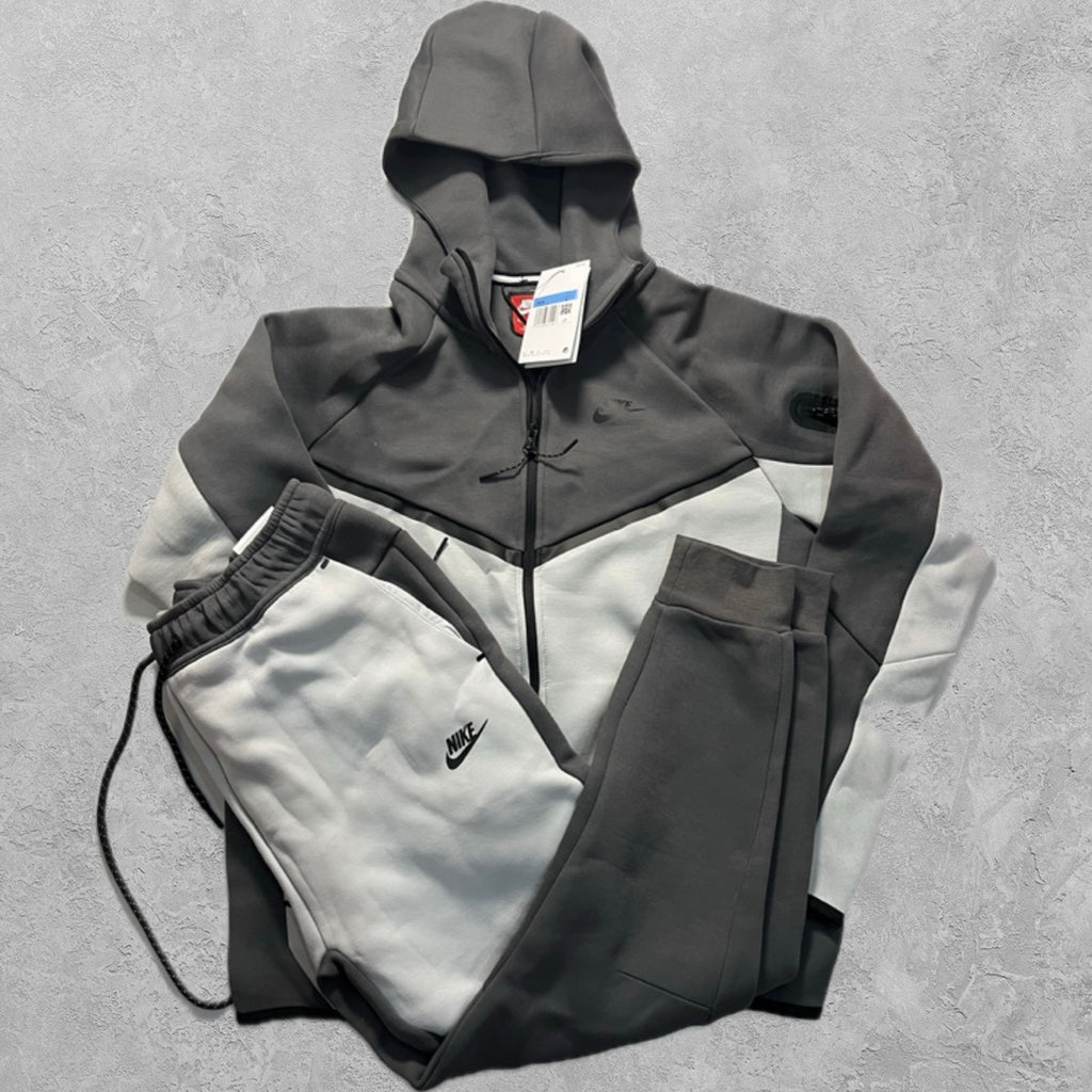 Swoosh anthracite tracksuit